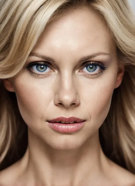 portrait of sks woman, epic (photo, studio lighting, hard light, sony a7, 50 mm, matte skin, pores, colors, hyperdetailed, hyperrealistic), <lora:locon_olivianewton_v1_from_v1_64_32:1.25>