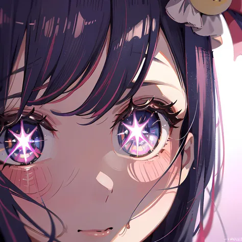hoshino ai, close-up, eye, reflection, detailed, + +,, masterpiece, best quality, highly detailed <lora:hoshino_ai_v0.1a:1>