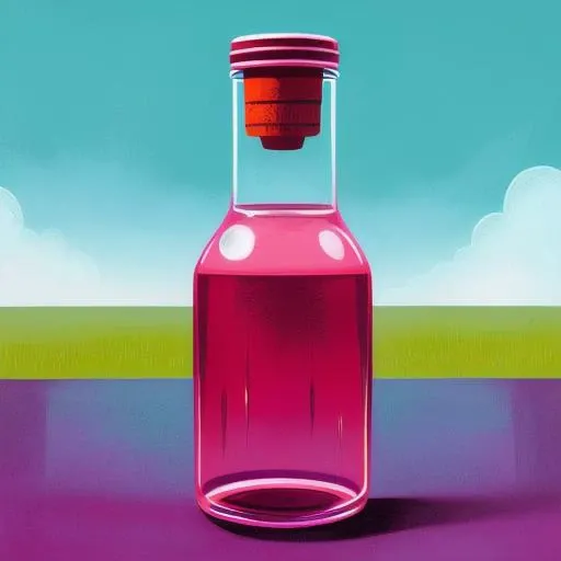 <lora:Amanda_Visell_v3-000020:0.9>avisell_style, a bottle, stylized drawing, highly detailed, sharp focus, masterpiece, highres, 4k