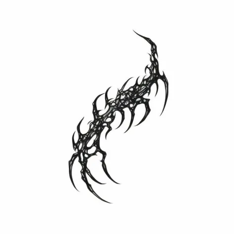 a drawing of a scorpion claw <lora:Neotribal:1.2>