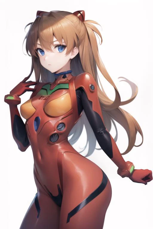 (masterpiece:1.0),(best_quality:1.0), ultra high res,4K,ultra-detailed, cowboy shot, <lora:AsukaLangleySouryuuV2:1> souryuu asuka langley