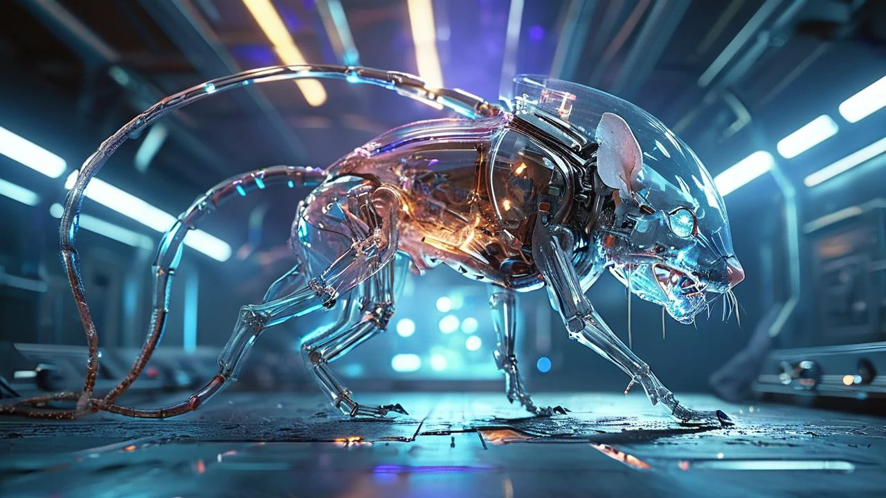 photograph animals Wide shot, Bio weapon, Crystalz, sci-fi Transparent skeletal specimen, mouse scifi, futuristic, bio weapon, 50mm . cinematic 4k epic detailed 4k epic detailed photograph shot on kodak detailed cinematic hbo dark moody, 35mm photo, grainy, vignette, vintage, Kodachrome, Lomography, stained, highly detailed, found footage, animals Wide shot, Bio weapon, Crystalz, sci-fi Transparent skeletal specimen, mouse scifi, futuristic, bio weapon, intricate glowing magical, highly detailed, professional surreal, mystical, sharp focus, quality, cinematic light, awesome composition, dynamic dramatic, atmosphere, rich vivid colors, beautiful, epic, stunning, gorgeous, creative, elegant, very coherent