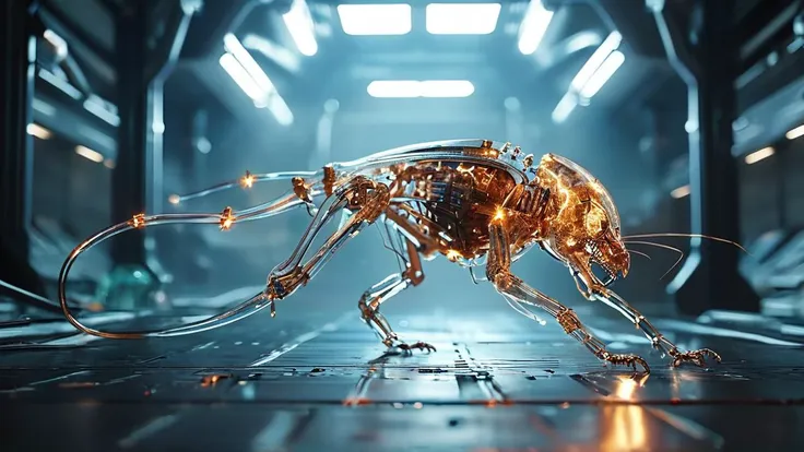 photograph animals Wide shot, Bio weapon, Crystalz, sci-fi Transparent skeletal specimen, mouse scifi, futuristic, bio weapon, 50mm . cinematic 4k epic detailed 4k epic detailed photograph shot on kodak detailed cinematic hbo dark moody, 35mm photo, grainy, vignette, vintage, Kodachrome, Lomography, stained, highly detailed, found footage, animals Wide shot, Bio weapon, Crystalz, sci-fi Transparent skeletal specimen, mouse scifi, futuristic, bio weapon, intricate, elegant, highly detailed, extremely cute, sacred light, sharp focus, magical ambient illumination, cinematic, original composition, dramatic, dynamic, open full color, inspired, deep rich colors, artistic, shiny, amazing, marvelous