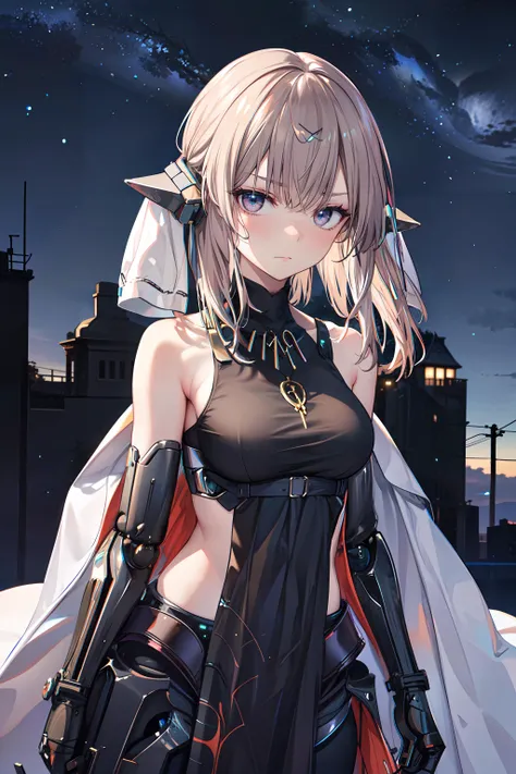 best quality, highly detailed. night sky, dark shadows, bioluminescence, dead eyes, expressionless, emotionless, glaring