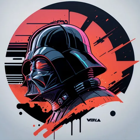 synthwave (darth vader:1.3), headshot, profile, 80s retro,Leonardo Style,illustration,vector art, <lora:leonardo_style:1>
BREAK plain white background