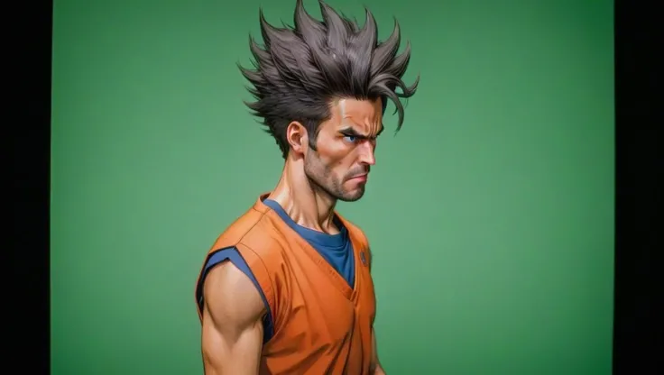 <lora:tydmsxl:0.8> tydms man, in goku costume ((comic book style)) <lora:ComicBookStyleSDXL:1.9> zipfile comi style, thick drawing lines, shaved beard
