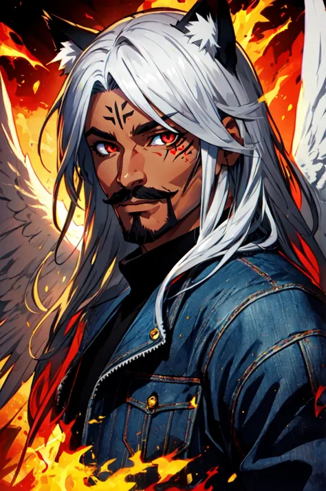 detailed face, detailed eyes, official art, BadBoyVibes-GenderFree HellaineDark EasyMalePortrait