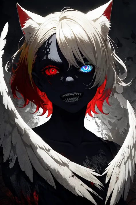 1girl, solo, brown eyes, blonde hair, detailed hair, detailed face, detailed eyes, official art, HellaineFace PoodaBeepVibesV2