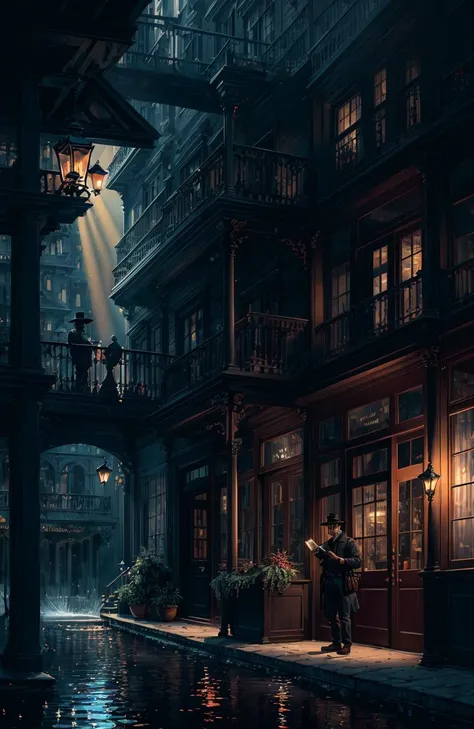 elegant, (mascular:1.3), digital art, ((dark fantasy style)), highly stylized impressionist painting, construction worker, fractal nebula threads, a brutalist designed, two-tone lighting, unity 8k wallpaper, fish pool, concept art, magical nocturnal flora and fauna, light rays, beautiful intricately detailed soft oil painting by jim lee, liquid clothes, extremely clear, (soft light), low contrast, <lora:epi_noiseoffset2:1>, style-empire:0.5, (masterpiece), professional majestic oil painting, scientific discoveries, landscape, (high resolution uncompressed raw photo:0.8), Sharp Eyeliner, (best quality), cloudy sky, trending on CGSociety, hyper detailed _SamDoesArt2_