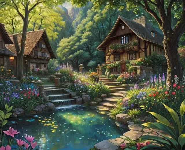 masterpiece, Architectural digest photo of a maximalist green solar living room with lots of flowers and plants, masterpiece painting of russian 30yo woman, (extremely detailed hyperrealistic masterpiece), levers, inside a ((magical library)) where the ceiling is made of stars, wonder, (beautiful detailed eyes:0.65), green vale, camping, ultra high quality model, Marc Simonetti, faded, Eve in the garden of eden by an iridescent pond, earth, sharp details, illustration, detailed face, mini\(ttp\), detailed, purple_flower, science fiction, 1girl, empty street, outdoors, dramatic lighting, refractions, fumes, (Sally Mann), spotlights, backlight, (best quality), A shot at 8k resolution, concept art, a medieval village in switzerland with river and pool, Photorealistic, (r4ec4mbr4:0.95), flower field, paint bulb