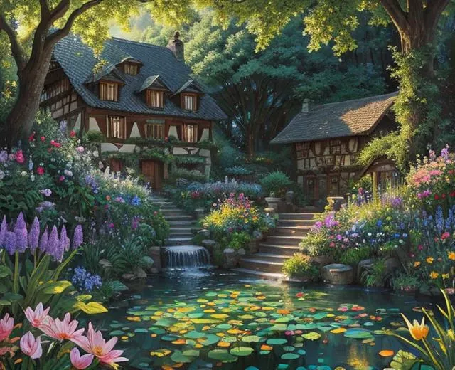 masterpiece, Architectural digest photo of a maximalist green solar living room with lots of flowers and plants, masterpiece painting of russian 30yo woman, (extremely detailed hyperrealistic masterpiece), levers, inside a ((magical library)) where the ceiling is made of stars, wonder, (beautiful detailed eyes:0.65), green vale, camping, ultra high quality model, Marc Simonetti, faded, Eve in the garden of eden by an iridescent pond, earth, sharp details, illustration, detailed face, mini\(ttp\), detailed, purple_flower, science fiction, 1girl, empty street, outdoors, dramatic lighting, refractions, fumes, (Sally Mann), spotlights, backlight, (best quality), A shot at 8k resolution, concept art, a medieval village in switzerland with river and pool, Photorealistic, (r4ec4mbr4:0.95), flower field, paint bulb