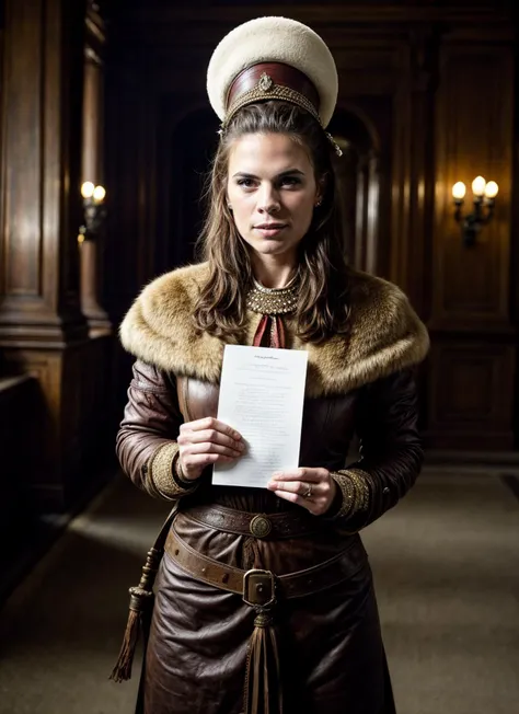 photo of sks woman <lora:locon_hayleyatwell_v1_from_v1_64_32:0.45> <lora:lora-small-hayley-atwell-v1:0.45> <lora:lora-small-hayley-atwell-v2:0.45> holding a list by Jimmy Nelson
<lora:add_detail:0.7>