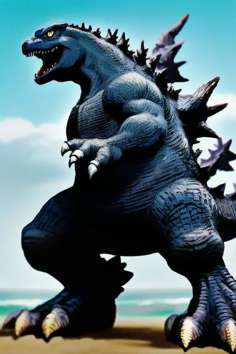godzilla, furry