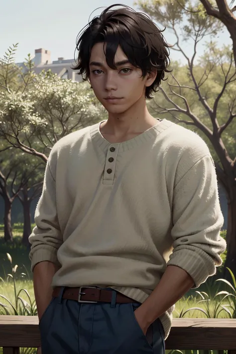 ((ultra detailed, masterpiece, absurdres))
 <lora:QuarryNick:0.9>
QuarryNick, 1boy, solo, black hair, brown eyes, A sleek, minimalistic white studio