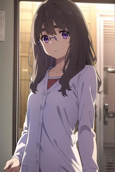 akaneaioi, <lora:akane aioi movie-lora-nochekaiser:1>,
akane aioi, long hair, brown hair, purple eyes, red eyes, glasses, thick eyebrows,
BREAK dress, white dress, cardigan, orange cardigan,
BREAK indoors,
BREAK looking at viewer, (cowboy shot:1.5),
BREAK <lyco:GoodHands-beta2:1>, (masterpiece:1.2), best quality, high resolution, unity 8k wallpaper, (illustration:0.8), (beautiful detailed eyes:1.6), extremely detailed face, perfect lighting, extremely detailed CG, (perfect hands, perfect anatomy),