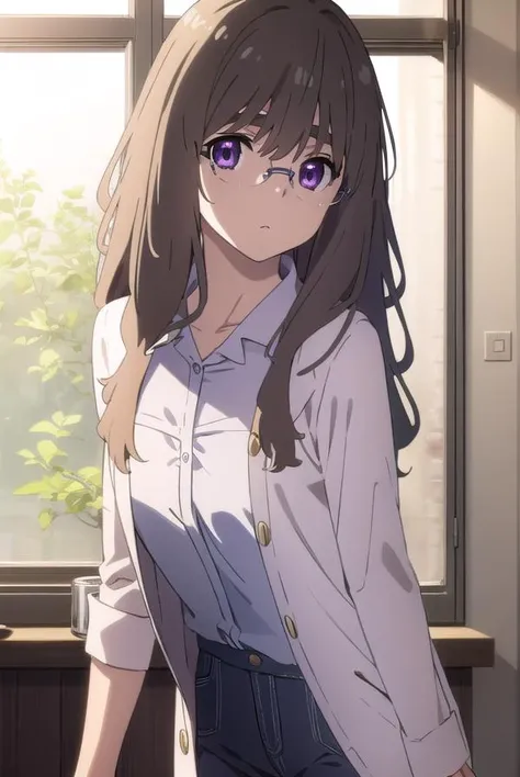 akaneaioi, <lora:akane aioi movie-lora-nochekaiser:1>,
akane aioi, long hair, brown hair, purple eyes, red eyes, glasses, thick eyebrows,
BREAK dress, white dress, cardigan, orange cardigan,
BREAK indoors,
BREAK looking at viewer, (cowboy shot:1.5),
BREAK <lyco:GoodHands-beta2:1>, (masterpiece:1.2), best quality, high resolution, unity 8k wallpaper, (illustration:0.8), (beautiful detailed eyes:1.6), extremely detailed face, perfect lighting, extremely detailed CG, (perfect hands, perfect anatomy),