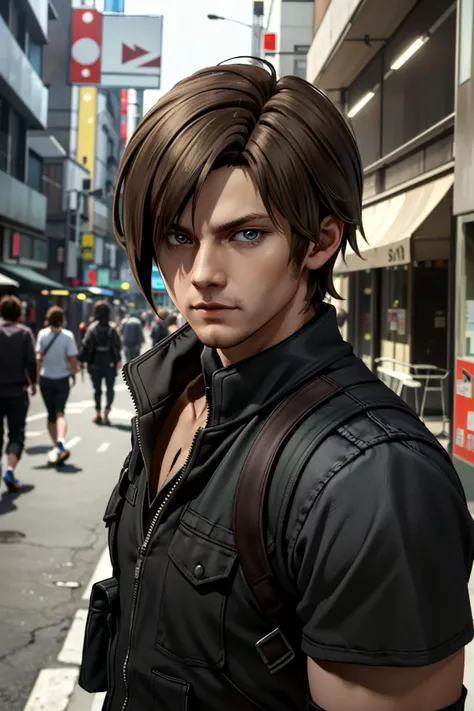 ((ultra detailed, masterpiece, absurdres))
<lora:RE6Leon:0.8>
RE6Leon, 1boy, brown hair, looking at viewer, on the streets of futuristic Tokyo
