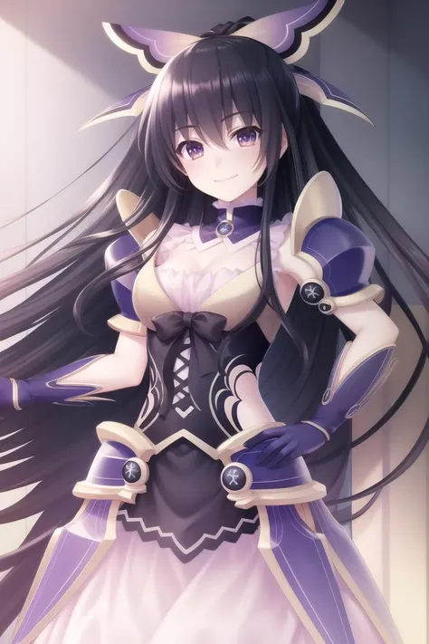 masterpiece, best quality, CG, wallpaper, HDR, high quality, high-definition, extremely detailed, tohkaastral, looking at viewer, smile