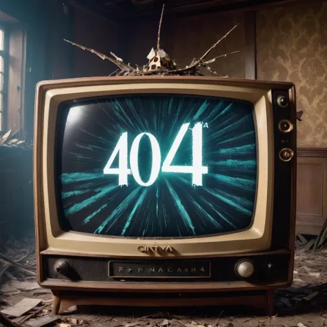 Fairy tale <lora:404FFusionV2:1> 404, text 404, logo 404, Civitai404, ffusion404, a television with the number 404 on it, broken tv, an old tv, old tv, 4 0 k, 40k, retro tv, 4 2 0 0 k, 4 0 9 6, tv static, it is visibly angry at the tv, 6 4 0, 3 4 5 3 1, top 4 0, 420 . Magical, fantastical, enchanting, storybook style, highly detailed