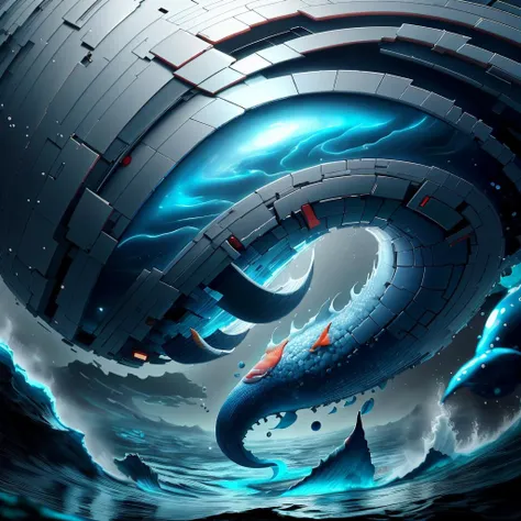 NESStyle (style-swirlmagic:0.8), portrait, solo, half shot, looking at viewer, detailed background, detailed face, (<lora:FishyMagic:0.6> scales, fishytech theme:1.1), (glowing eyes:1.05), elemental water sorcerer, swirling water, <lora:waterVFX:0.4> water ball, fantasy wizard clothes, walking, concentrating, magical glowing, water, ocean in background, blue tones, shore, backlighting, epic atmosphere,, <lora:NESStyle:1>, (Masterpiece:1.3) (best quality:1.2) (high quality:1.1)