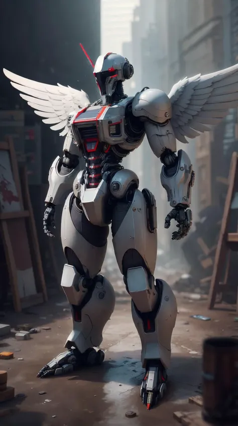 NESStyle steampunk cybernetic biomechanical robotic angel of death, symmetrical, front facing, 3 d model, very coherent symmetrical artwork, unreal engine realistic render, 8 k, micro detail, gold and steel intricate, elegant, highly detailed, digital painting, artstation, smooth, sharp focus, illustration, artgerm, tomasz alen kopera, wlop, <lora:NESStyle:1>, (Masterpiece:1.3) (best quality:1.2) (high quality:1.1)