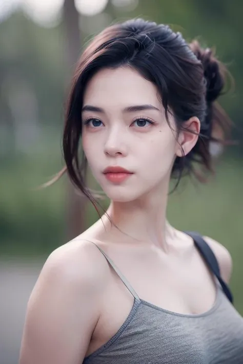 dressed, (photo realistic:1.4), (hyper realistic:1.4), (realistic:1.3),
(smoother lighting:1.05), (increase cinematic lighting quality:0.9), 32K,
1girl,20yo girl, realistic lighting, backlighting, light on face, ray trace, (brightening light:1.2), (Increase quality:1.4),
(best quality real texture skin:1.4), finely detailed eyes, finely detailed face, finely quality eyes,
(tired and sleepy and satisfied:0.0), face closeup, t-shirts,
(Increase body line mood:1.1), (Increase skin texture beauty:1.1)
<lora:NO183:0.0:OUTALL>
<lora:sd-No.183-000014:0.6>
