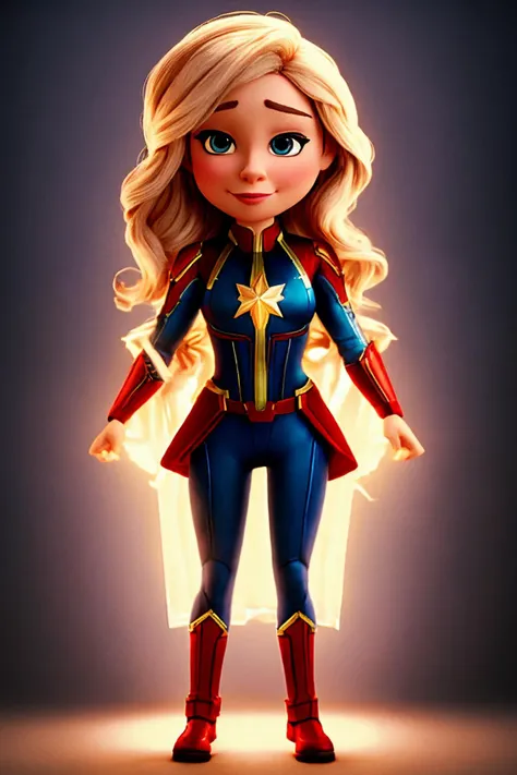 puppet of a transgender woke person, super liberal and progressive, stunning and amazing, like captain marvel but even more woke, realistic, unity 8k, best quality, ultra detailed, aesthetic, perfect lighting