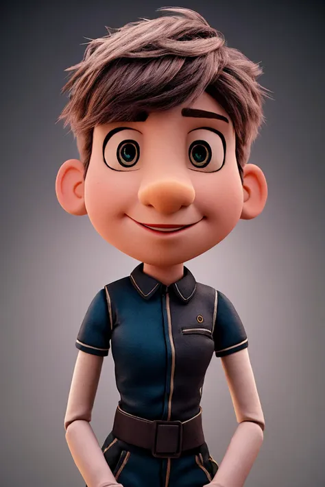 puppet of a transgender person named logan, neither male nor female, realistic, unity 8k, best quality, ultra detailed, aesthetic, perfect lighting