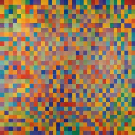 Le Parc  a colorful background with squares of different colors abstraccion geometrica, color surfaces, rainbow, red, green, yellow, orange, purple, violet  <lora:LeParc_AI_LoRA_XL_v2.1:1>
