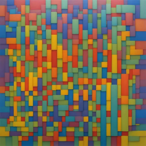 abstract, mondrian, no humans <lora:mondrian:1>