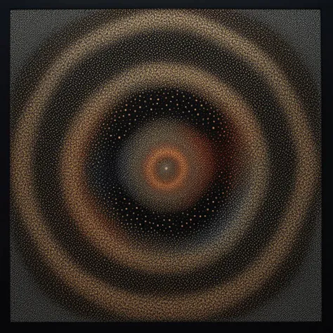 alchemy machine particles pointillism Le Parc abstraccion geometrica, black background <lora:LeParc_AI_LoRA_XL_v2.1:1>