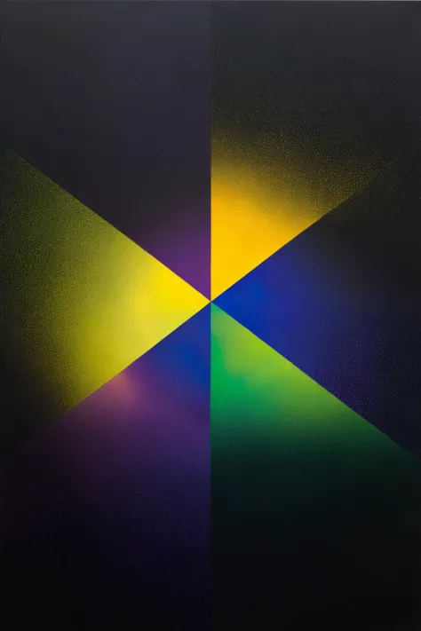 le parc,<lora:LeParc_AI_LoRA_XL_v2.1-000020:1>,
An abstract art experiment,with dots and color blocks describing the connection between the starry sky and nerve cells,ethereal,gorgeous,purple,green,yellow,black,