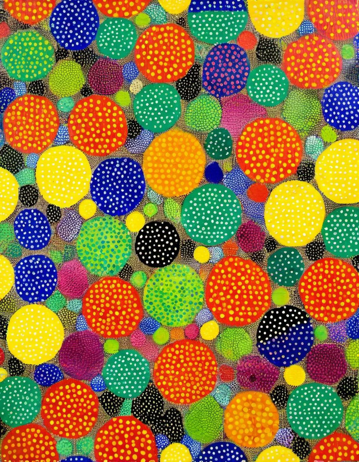 pattern of pointilist dots, cute girl (Australian, student, tight leggings), (pointilist painting:2), (pointilism:2), (paint dots:2), (abstract:1.1), analog painted pixels, impressionist painted dots (oil paint, paint texture, large dots, overlapping dots, heavy oil paint texture), painting by Monet, girl by LeParc, very overlapping dots, late winter, bare trees, new leaves (freshly budding, spring bud green, small)
<lora:LeParc_AI_LoRA_XL_v2.1:1.00>,