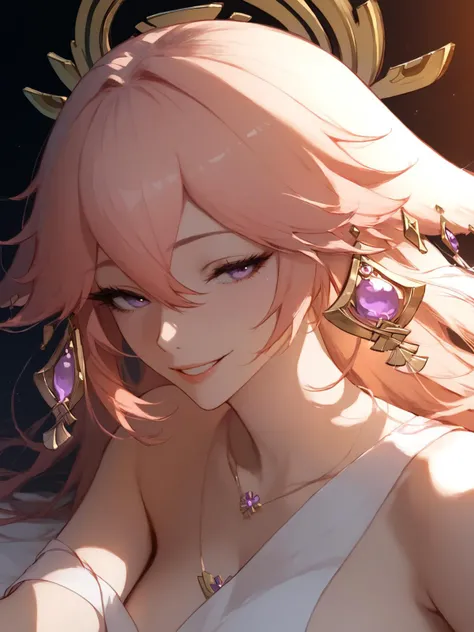 nsfw,score_9,score_8_up,score_7_up,score_6_up,score_5_up,highly detailed,high res,
break,
break,
1girl,soro girl,sensual,huge breasts,
<lora:style1:1>,face written in detail,hands written in detail,<lora:add-detail-xl:1.2>,<lora:more_details:1.2>,facelight,lighting and shadow,light and shadow,
break,
<lora:yae_miko_pony:0.7>,bachong,smile,