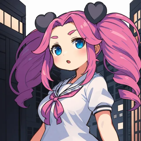 <lora:ShikokuMetan008:0.7>,solo,
ShikokuMetan,1girl,twin drill hair,
(serafuku:1.4),