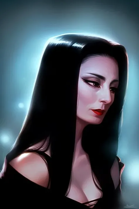 Morticia,
highres,photo,high quality,subsurface scattering,candid portrait, Shoulder-up shot, serious, in santorini, spot light,
<lora:Morticia_v1:1.2>