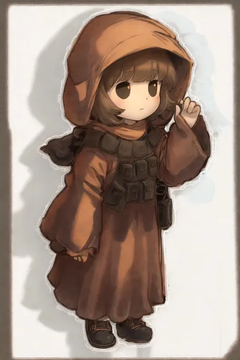 best quality, white background, <lora:Jawa:0.5> Jawa,  <lora:PaperMario:0.7> chibi