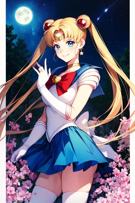 Japanese anime Tsukino Usagi from Pretty Guardian Sailor Moon Blonde twintails Sailor suit character Sailor Moon Anime Anime Anime Japanese anime Sailor Moon Tsukino Usagi Perfect reproduction I'll punish you in the place of the moon Sailor suit Twintails Red ribbon on the chest Sailor Moon from Tsukino Usagi Cute anime character Popular Flat view Photorealistic Cute anime Realistic Natural anime face 8K High quality Masterpiece