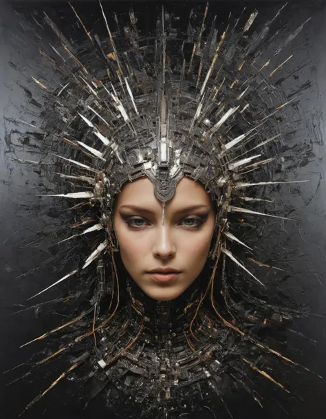 by Matias Hannecke, (electrifying but extremely beautiful:1.4), (intricate details, masterpiece, best quality:1.4) , in the style of nicola samori,
Futuristic style, sleek, modern, ultramodern, high tech, detailed,, looking at viewer
<lora:epi_noiseoffset2:0.5> <lora:add-detail-xl:1> <lora:xl_more_art-full_v1:0.5> <lora:NicolaSamori:0.7>