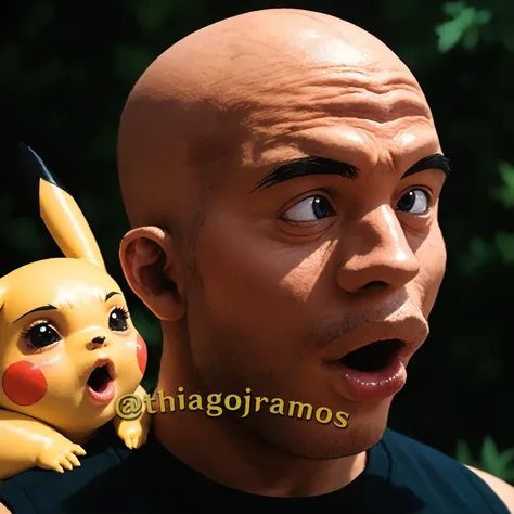 score_9, score_8_up, score_7_up, source_anime, bald, 1boy, pokemon, (ash2), pikachu in your shoulder, pog, open mouth, lips, looking to the side, <lora:Ash:1>, <lora:pog_v1_pruned:0.8>