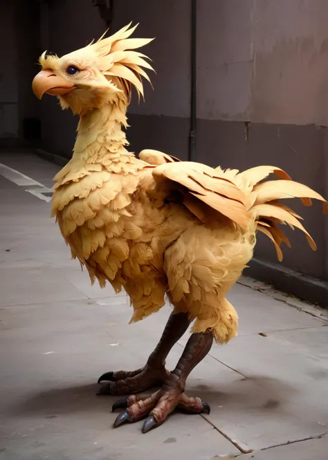 source_realistic, realistic, photo, (score_9, score_8_up, score_7_up, zPDXL), chocobo <lora:chocobo_(ponyxl):1>, no humans, upper body,