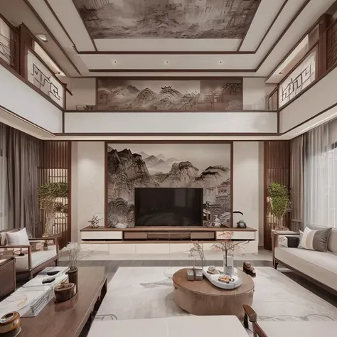 living room,chaoshan,Highly detailed,best quality,realistic,