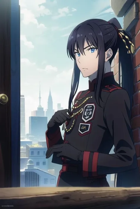 yuukanda, <lyco:yuukanda-LYCORIStest:1>,
yuu kanda, long hair, black hair, ponytail, blue eyes, mature male, 1boy,
BREAK gloves, uniform, military, military uniform,
BREAK looking at viewer,
BREAK outdoors, city,
BREAK <lora:GoodHands-vanilla:1>, (masterpiece:1.2), best quality, high resolution, unity 8k wallpaper, (illustration:0.8), (beautiful detailed eyes:1.6), extremely detailed face, perfect lighting, extremely detailed CG, (perfect hands, perfect anatomy),