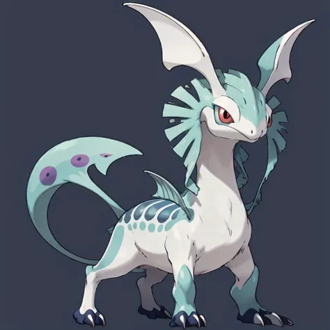 (masterpiece, best_quality, ultra-detailed, immaculate:1.3), concept art,(full body:1.1) (cute:0.3) fantasy monster, Fel Iron,Pottery Griffon-Basilisk, grey background, plain background<lyco:EnvyMonster01:1><lora:EnvyCuteMix10:0.75><lora:EnvyCuteMix11:0.75>