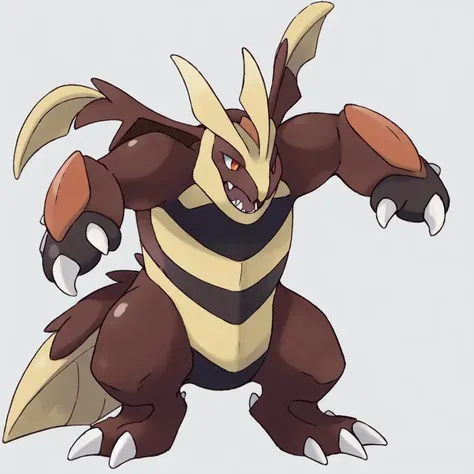 masterpiece, best quality, expressive eyes, absurdres, <lora:PokemonDna-20:1> (pokemondna:0.8), shatterclaw,