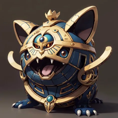 masterpiece, best quality, expressive eyes, absurdres, <lora:PokemonDna-20:1> (pokemondna:0.8), <lora:EgyptianWorld:0.5> egyptianworld, scarab cat,