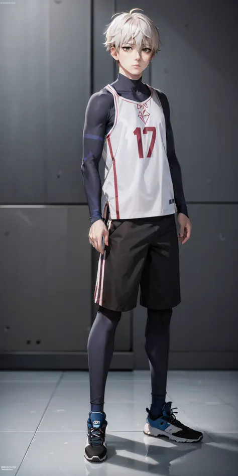 <lora:bl_nagi-10:0.7>, nagi seishirou, expressionless, closed mouth, looking at viewer