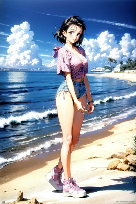 (1990s (style) retro artstyle:1.25)
pastel color
<lora:detail_slider_v4:-0.5>
looking at viewer
1girl cloud sky sand palm tree