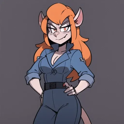 <lora:gadget_hackwrench:1>, gadget_hackwrench, gh_clothes, jumpsuit,
<lora:helltaker:0.5>, helltaker,
face only, smile, (high quality:1.45), masterpiece, detailed, highres