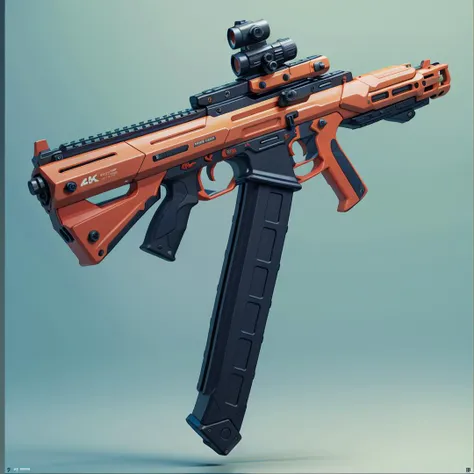 3dmm,long rifle with scope attachment,
3d rendering,octane rendering,soft bright lighting,clear focus,clean background,
(masterpiece best quality:1.5),4K,dirty,
<lora:3DMM_V5:1>,<lora:GUN:0.5>,